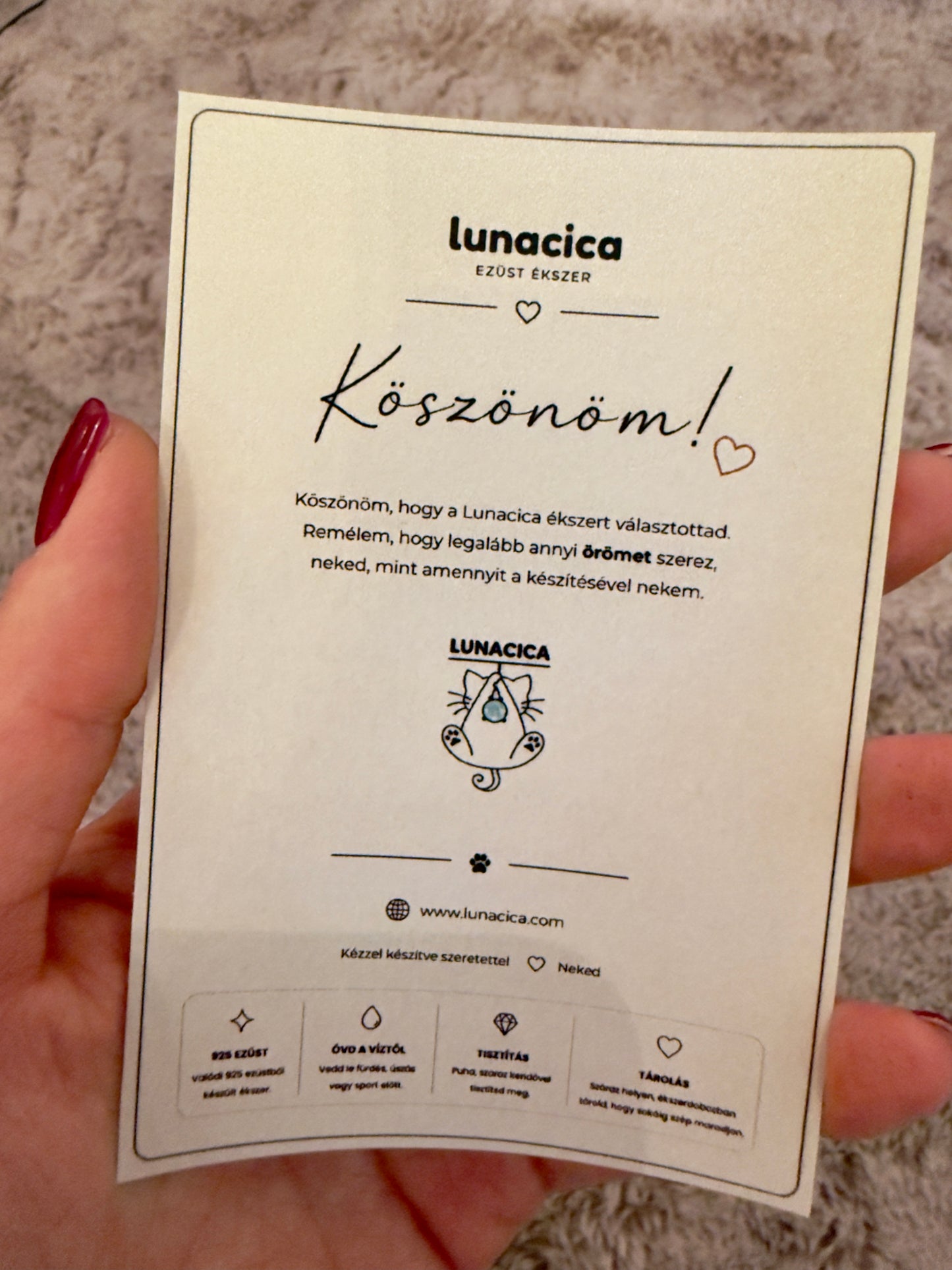 Lunacica™ Ezüst Nyaklánc